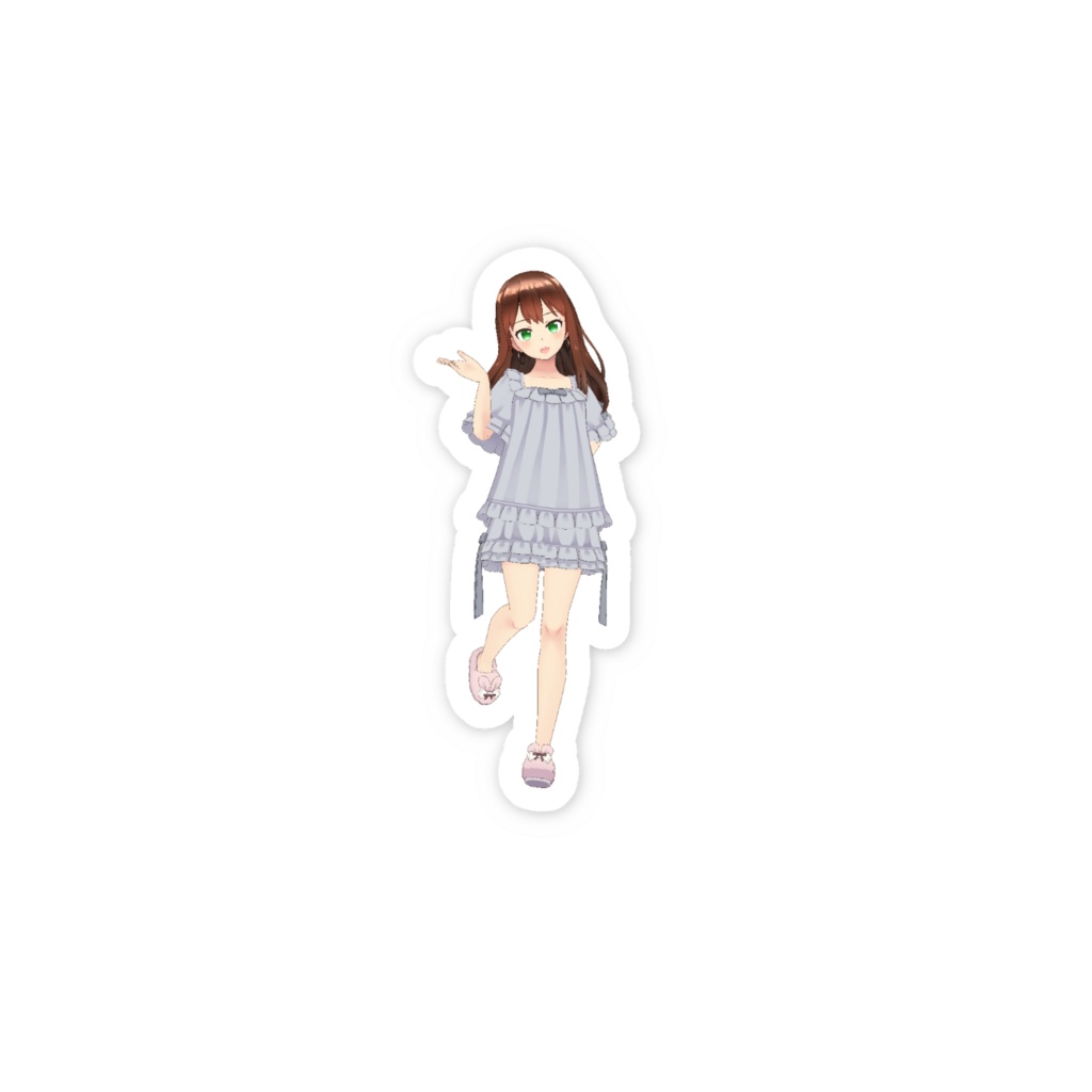 【梓(OAO)】3月生誕祭記念日-スマホステッカー-G0738