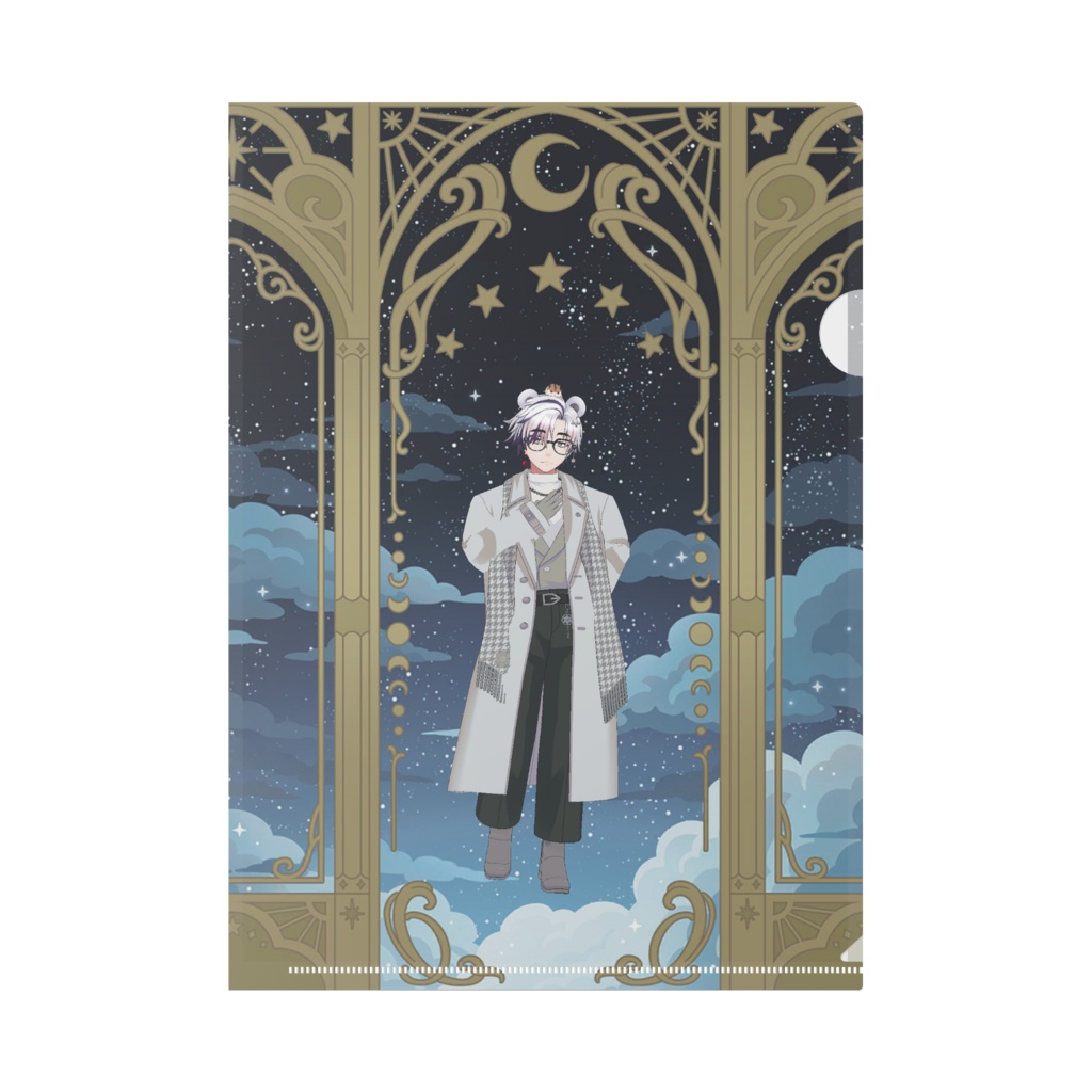 【ラッコ先生】3月生誕祭記念日-クリアファイル-G0735