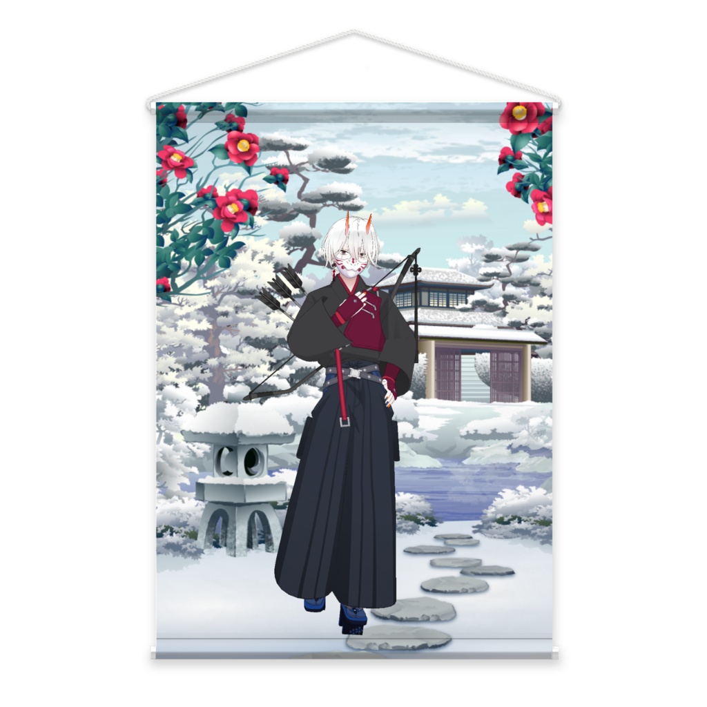 【白雲 有希】3月生誕祭記念日-タペストリー-G0723