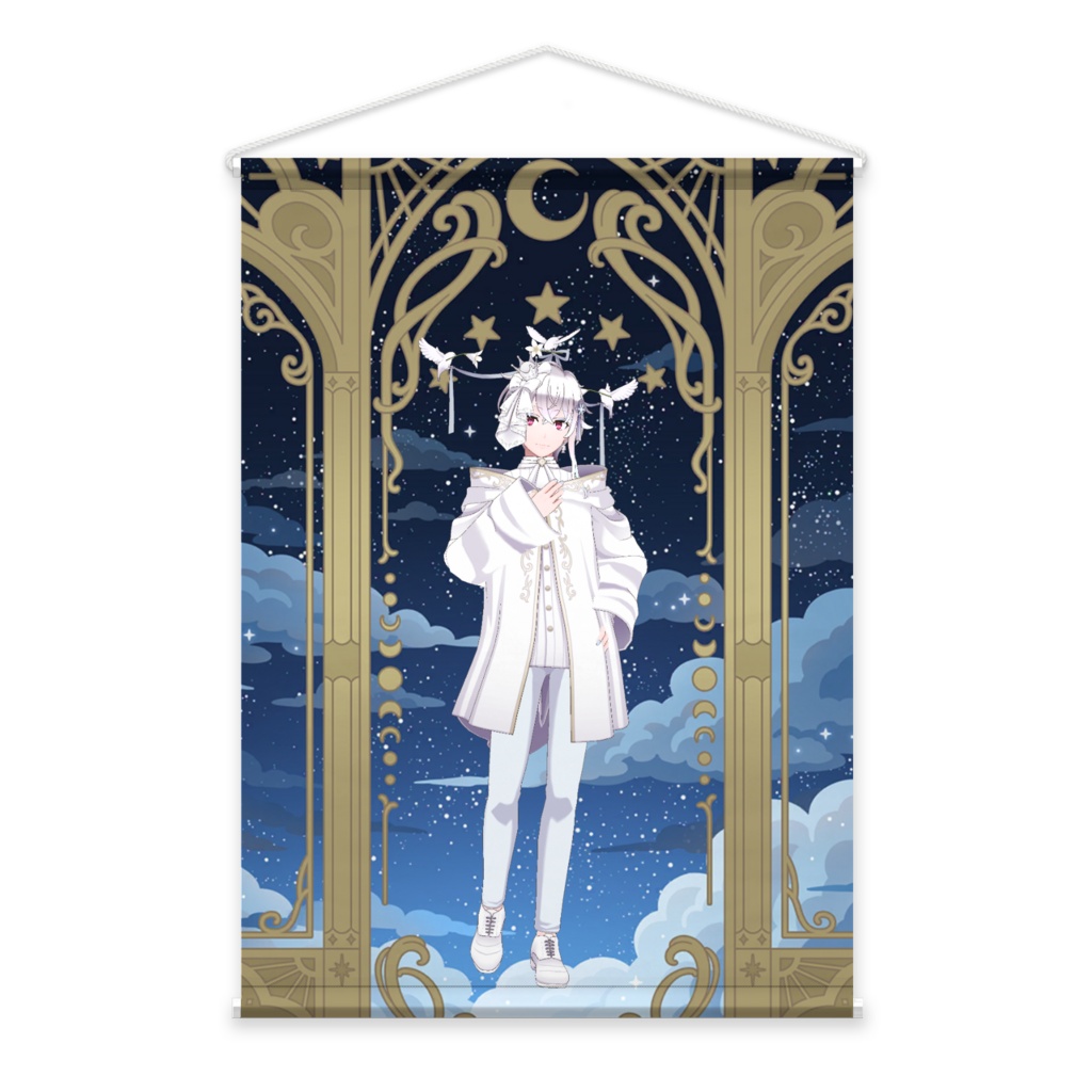 【黒音星歌】3月生誕祭記念日-タペストリー-G0719