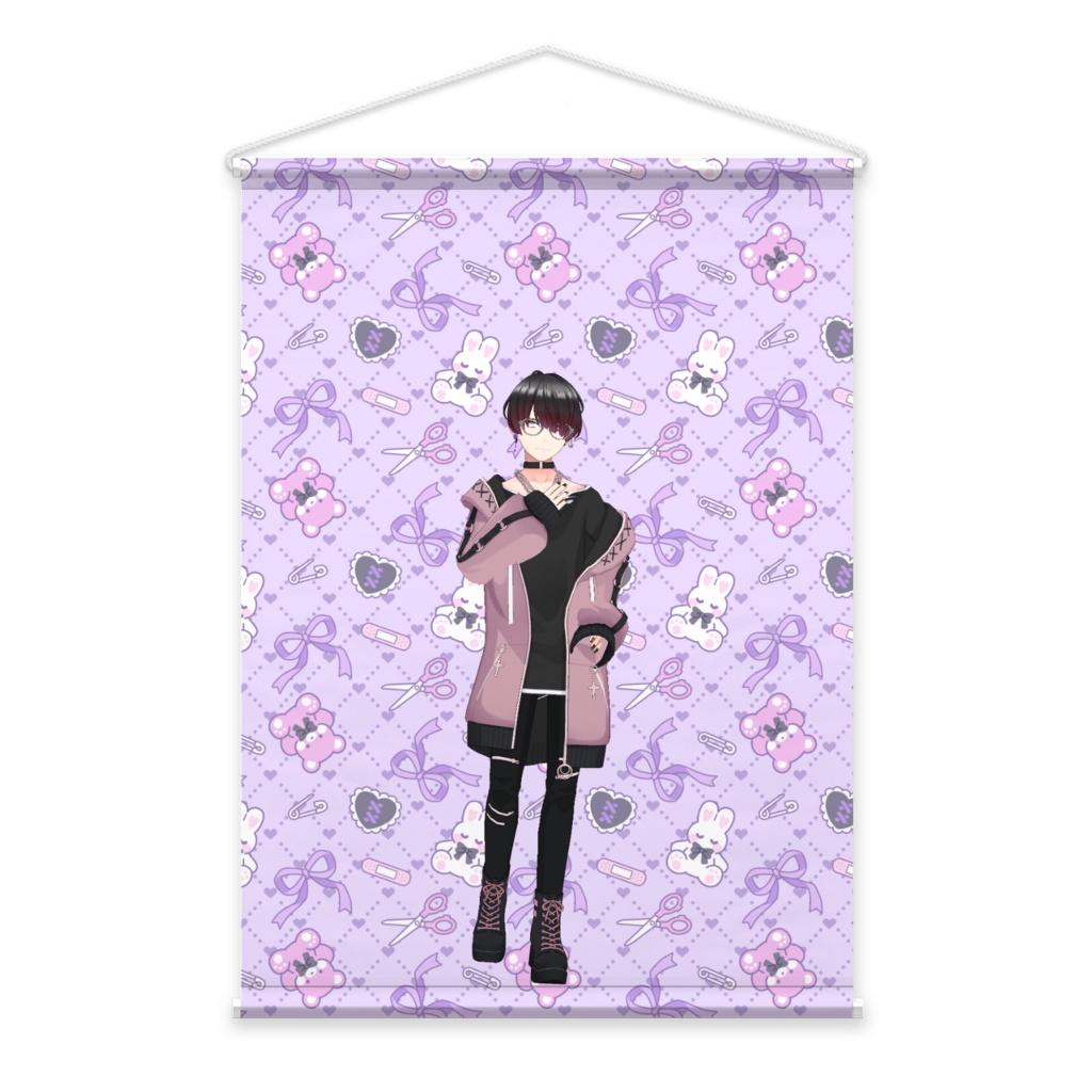 【まいき～】3月生誕祭記念日-タペストリー-G0712