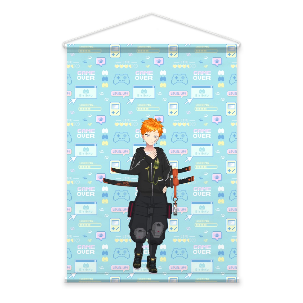 【小濱利駆】3月生誕祭記念日-タペストリー-G0708