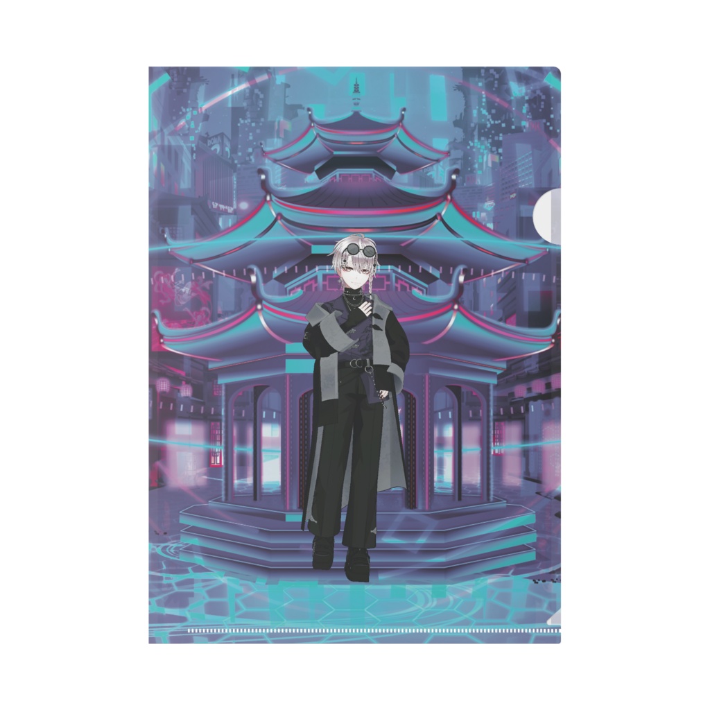 【尾玖羽しみる】3月生誕祭記念日-クリアファイル-G0707