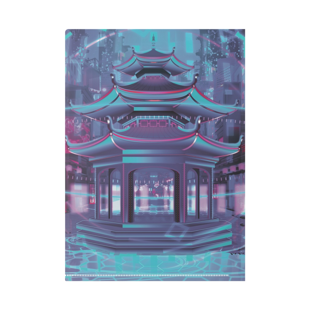 【尾玖羽しみる】3月生誕祭記念日-クリアファイル-G0707