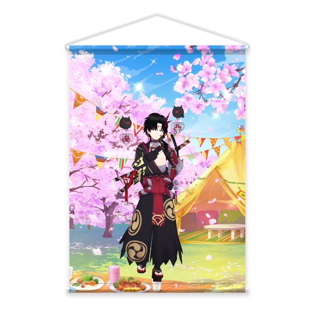 【くく】3月生誕祭記念日-タペストリー-G0706