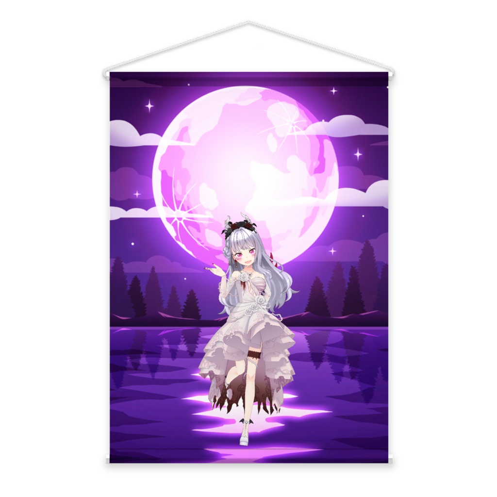 【ジル･ルナティック】3月生誕祭記念日-タペストリー-G0705