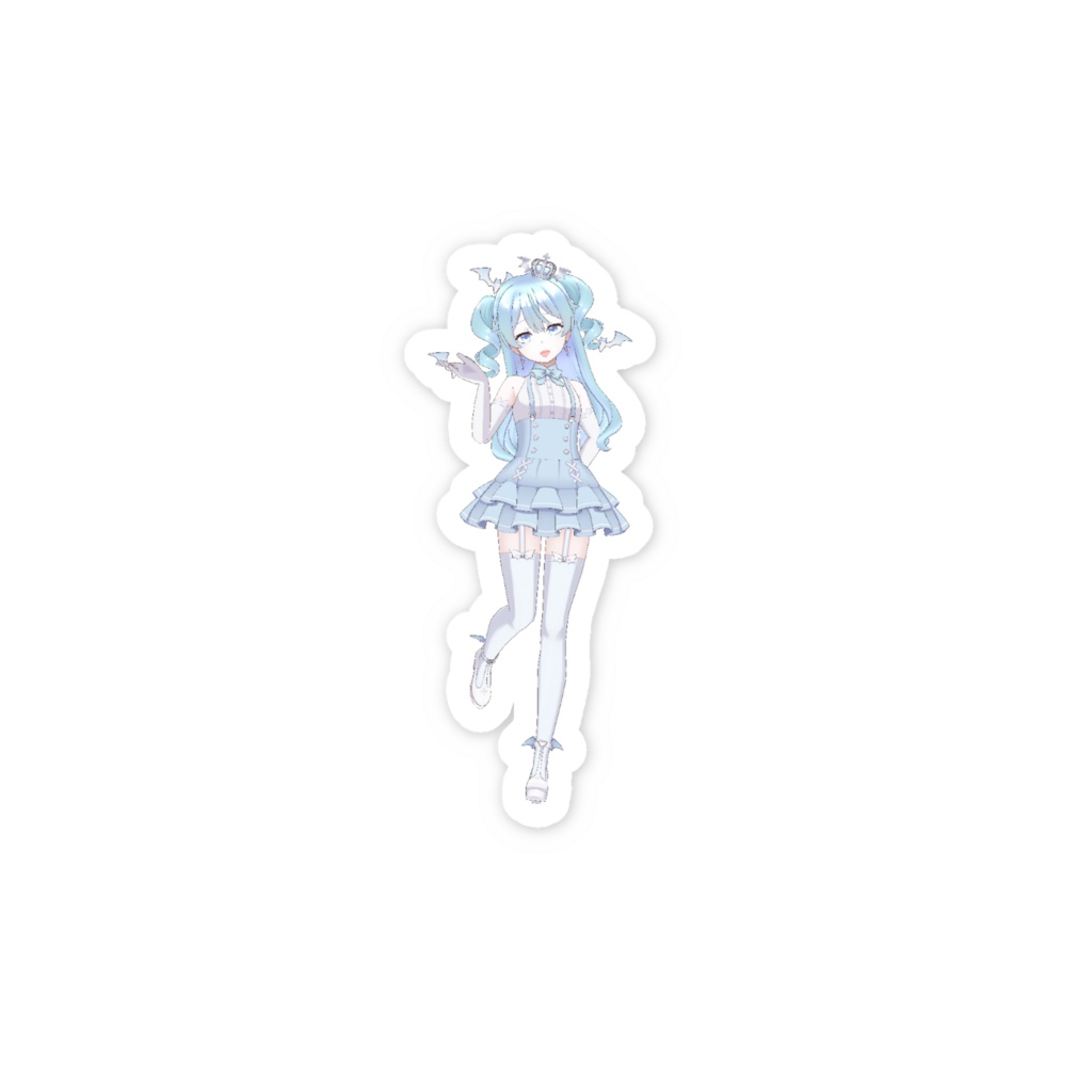 【夜咲ひかり】3月生誕祭記念日-スマホステッカー-G0704