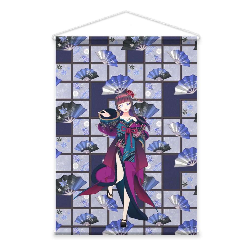 【葵】3月生誕祭記念日-タペストリー-G0699