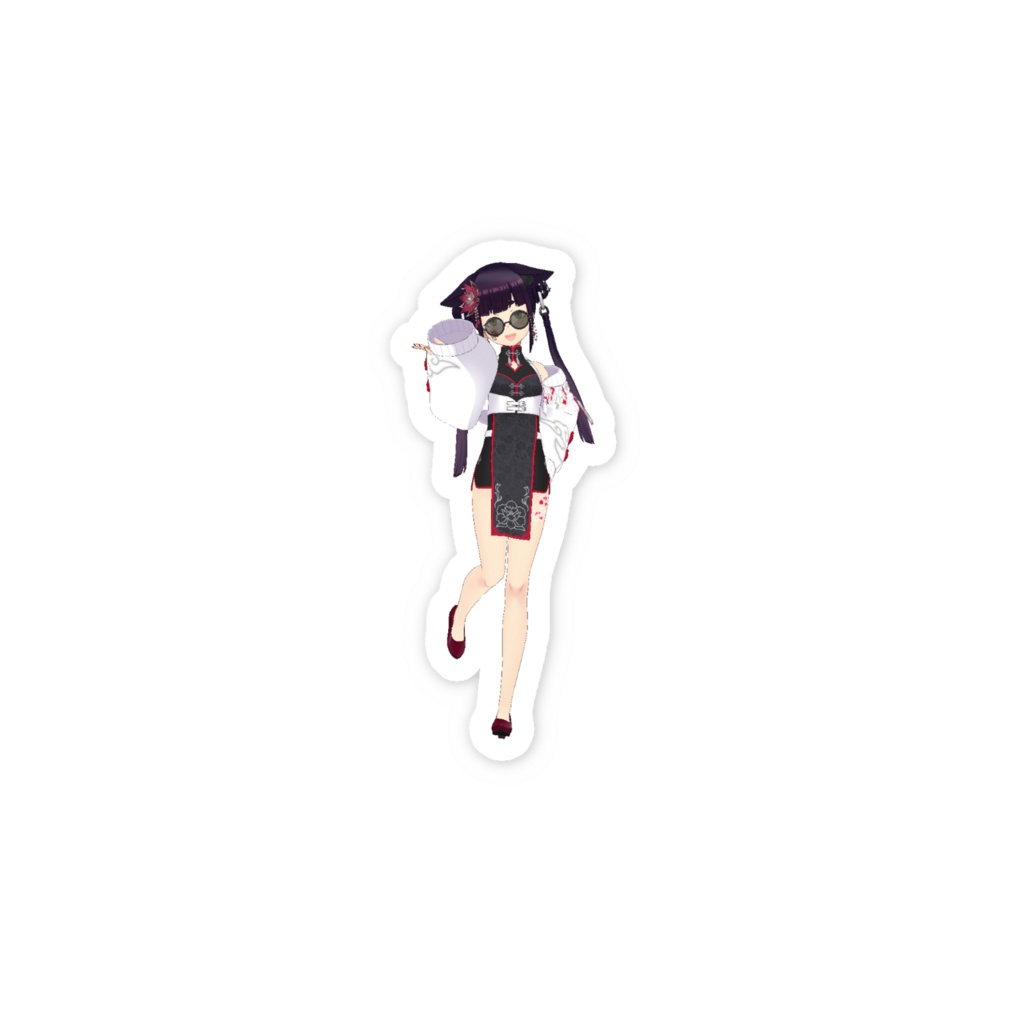 【月子】3月生誕祭記念日-スマホステッカー-G0694