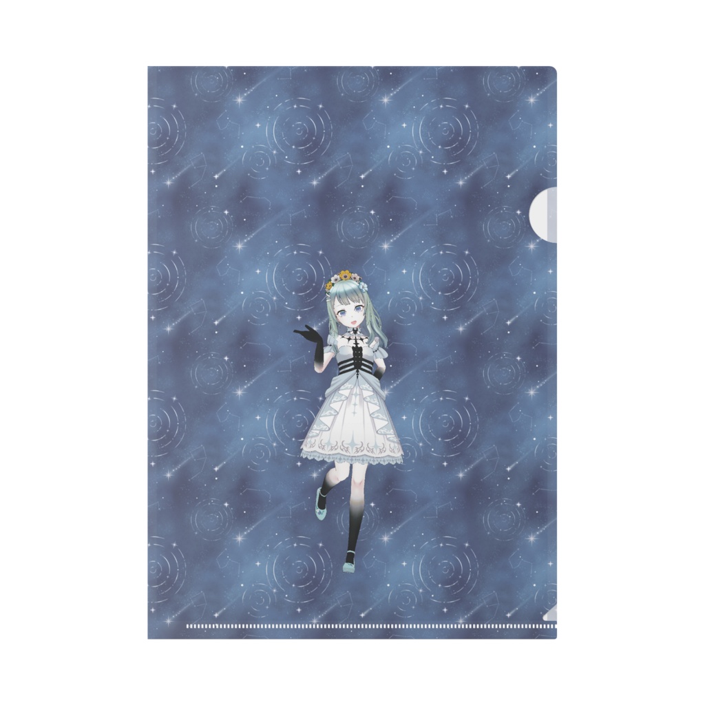 【夕空リネ】3月生誕祭記念日-クリアファイル-G0690