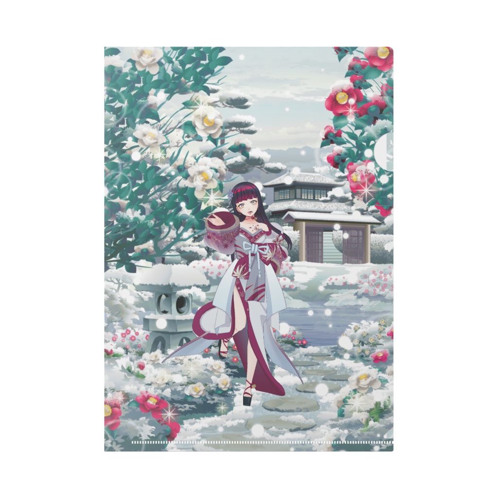 【言ノ葉マキ】3月生誕祭記念日-クリアファイル-G0685