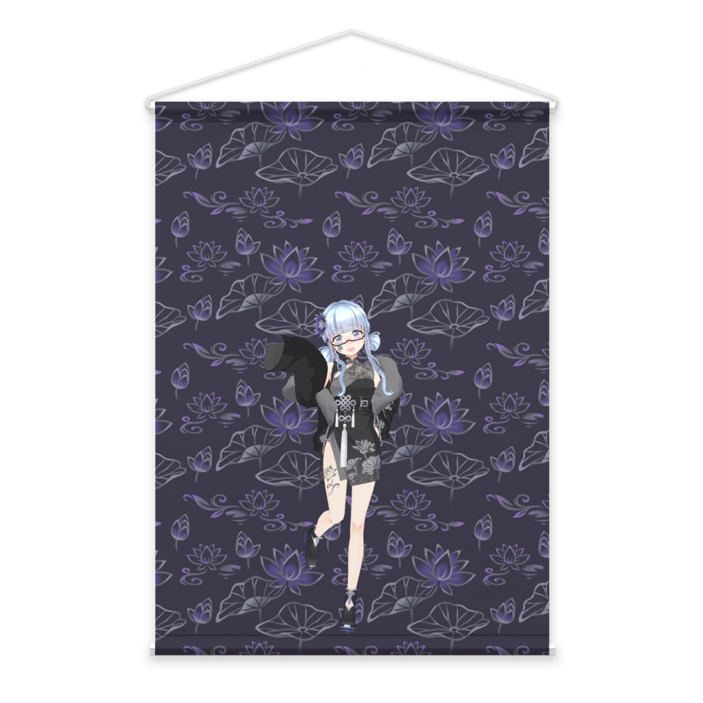 【紫苑】3月生誕祭記念日-タペストリー-G0679