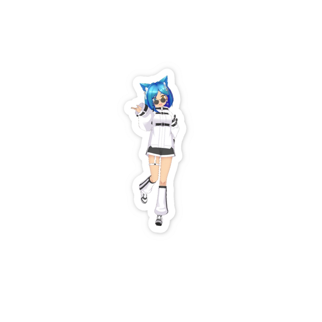 【軀(ムクロ)】3月生誕祭記念日-スマホステッカー-G0677