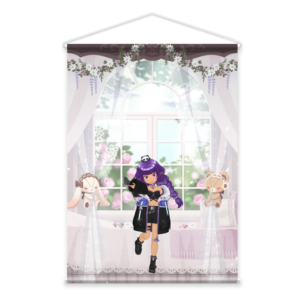 【さがらりお】3月生誕祭記念日-タペストリー-G0673