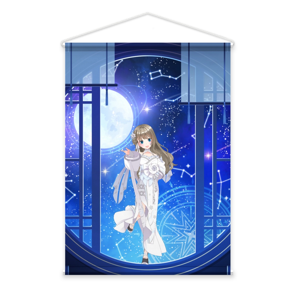 【御影 桜羽】3月生誕祭記念日-タペストリー-G0668