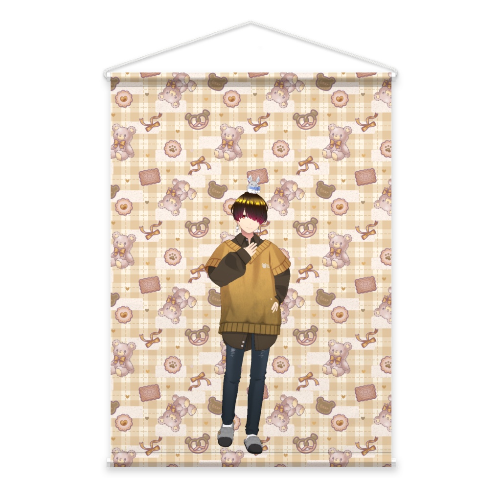 【テツロウ】3月生誕祭記念日-タペストリー-G0667