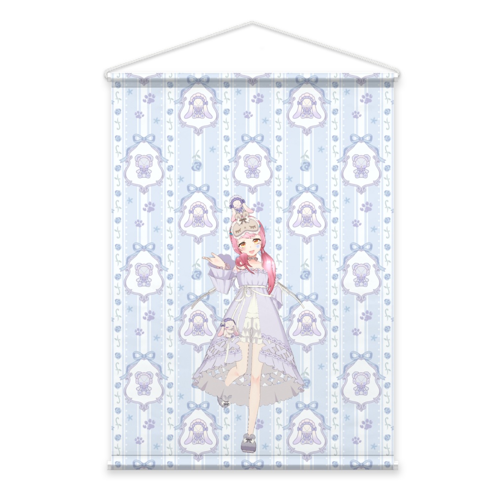 【ゆんちぃ】3月生誕祭記念日-タペストリー-G0665