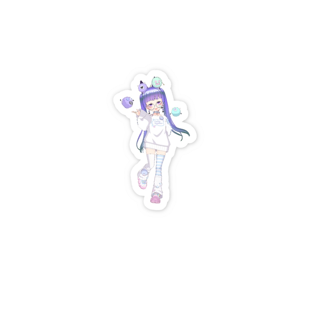 【桜ノ海】3月生誕祭記念日-スマホステッカー-G0650