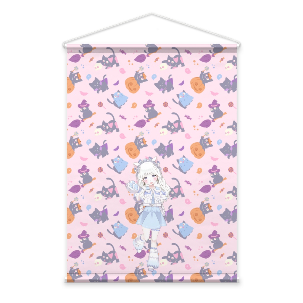 【りにゃ】3月生誕祭記念日-タペストリー-G0649