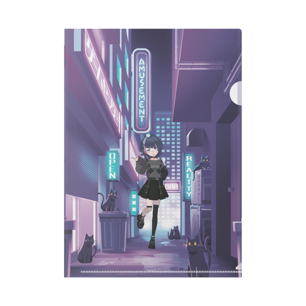 【海月るぅ】3月生誕祭記念日-クリアファイル-G0644