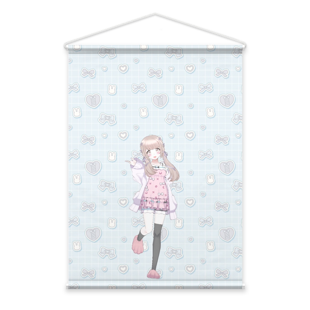 【まめこ】3月生誕祭記念日-タペストリー-G0643