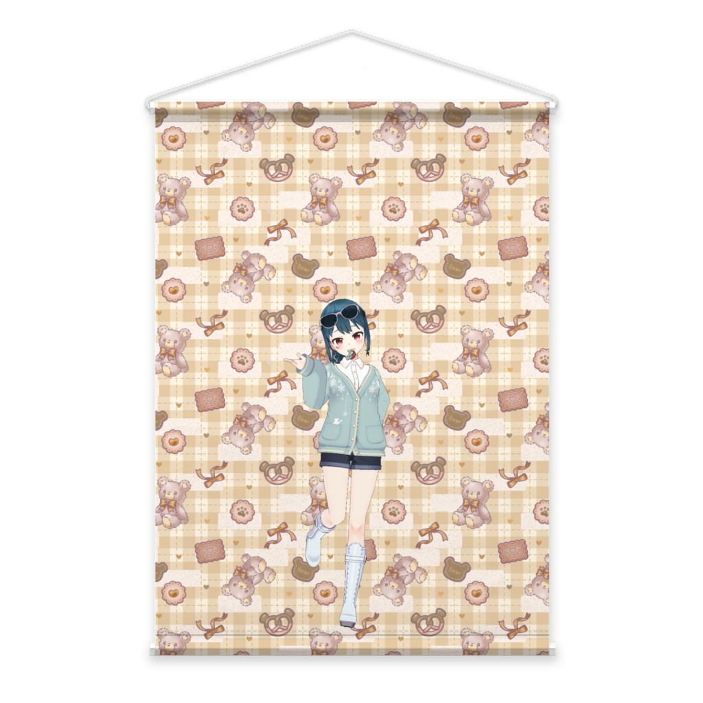 【 RaMu】3月生誕祭記念日-タペストリー-G0635