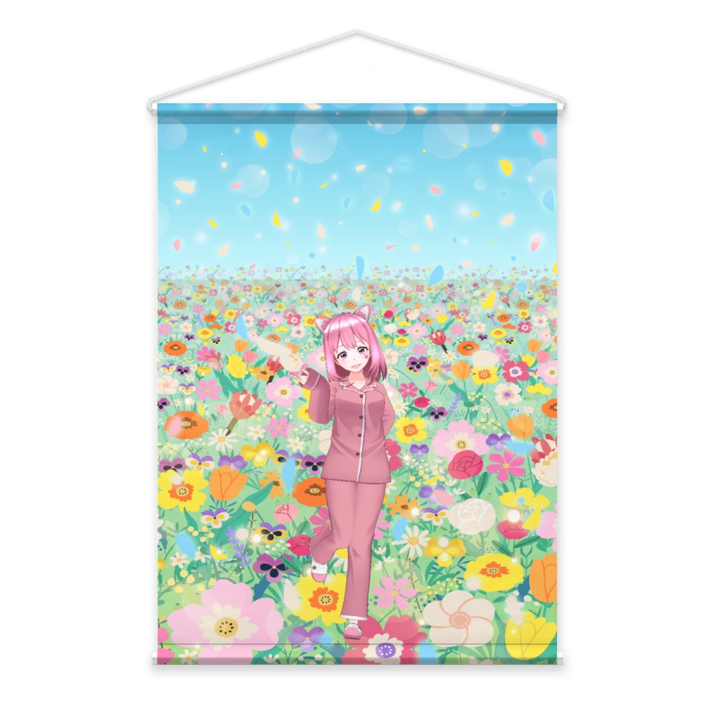 【乃愛】3月生誕祭記念日-タペストリー-G0634