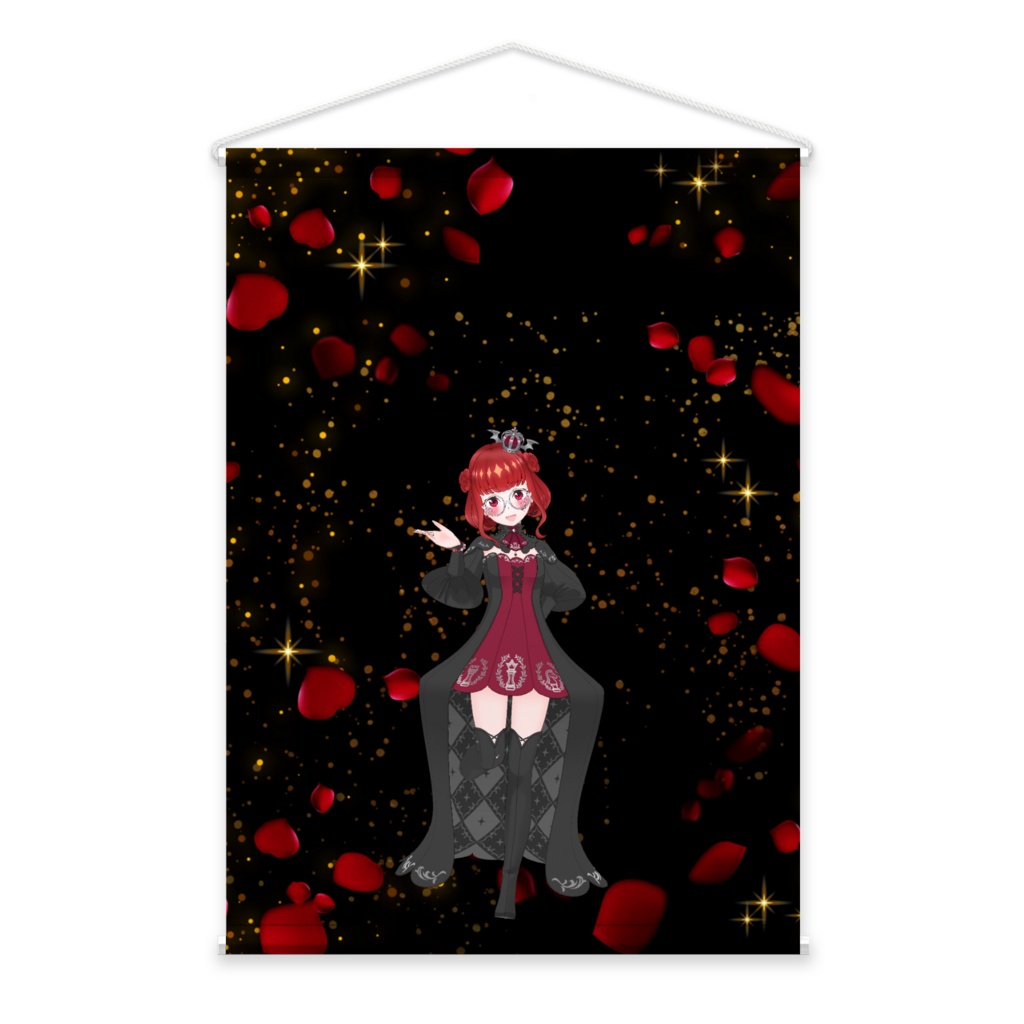 【田屋麻 さと】3月生誕祭記念日-タペストリー-G0633