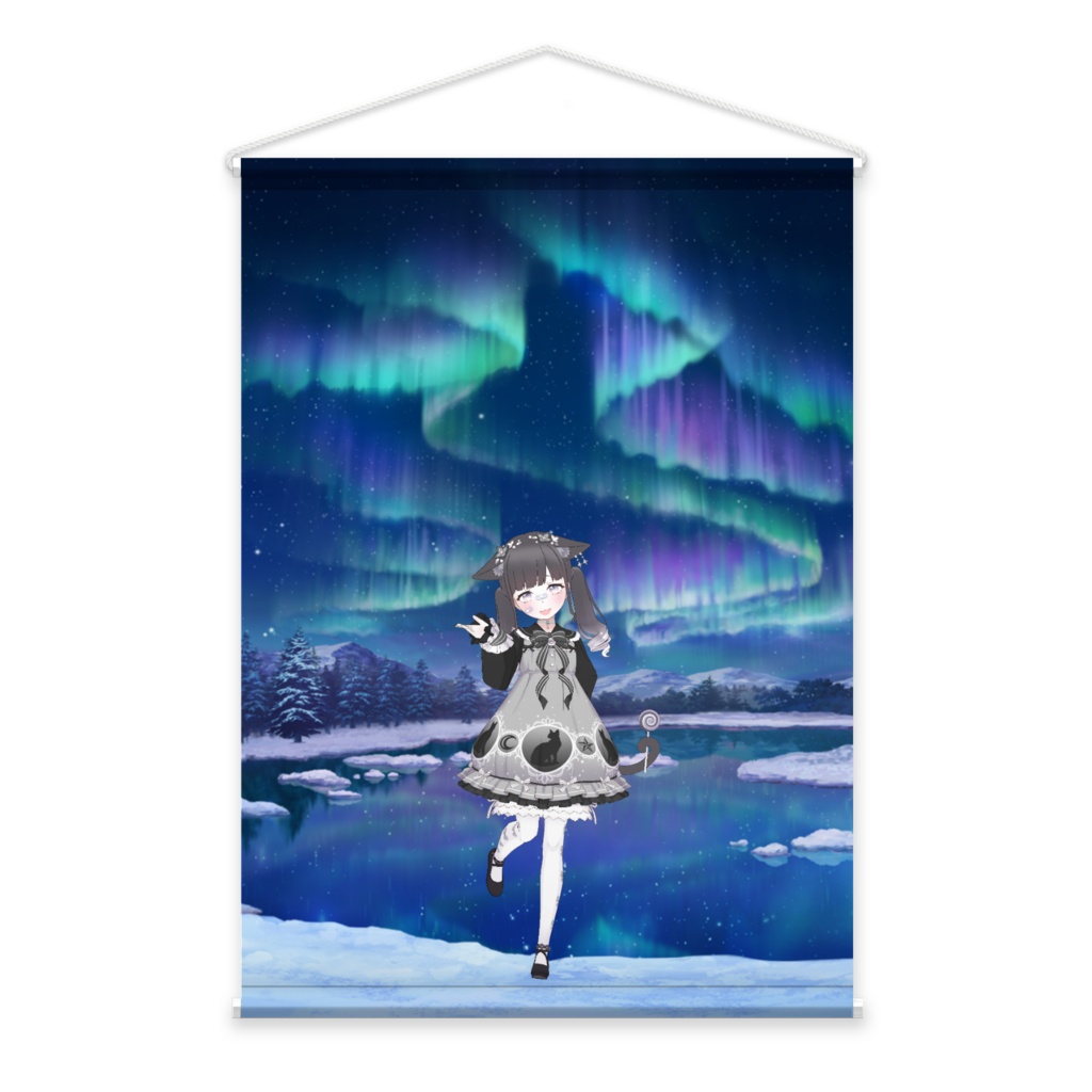 【ちいまめ】3月生誕祭記念日-タペストリー-G0630