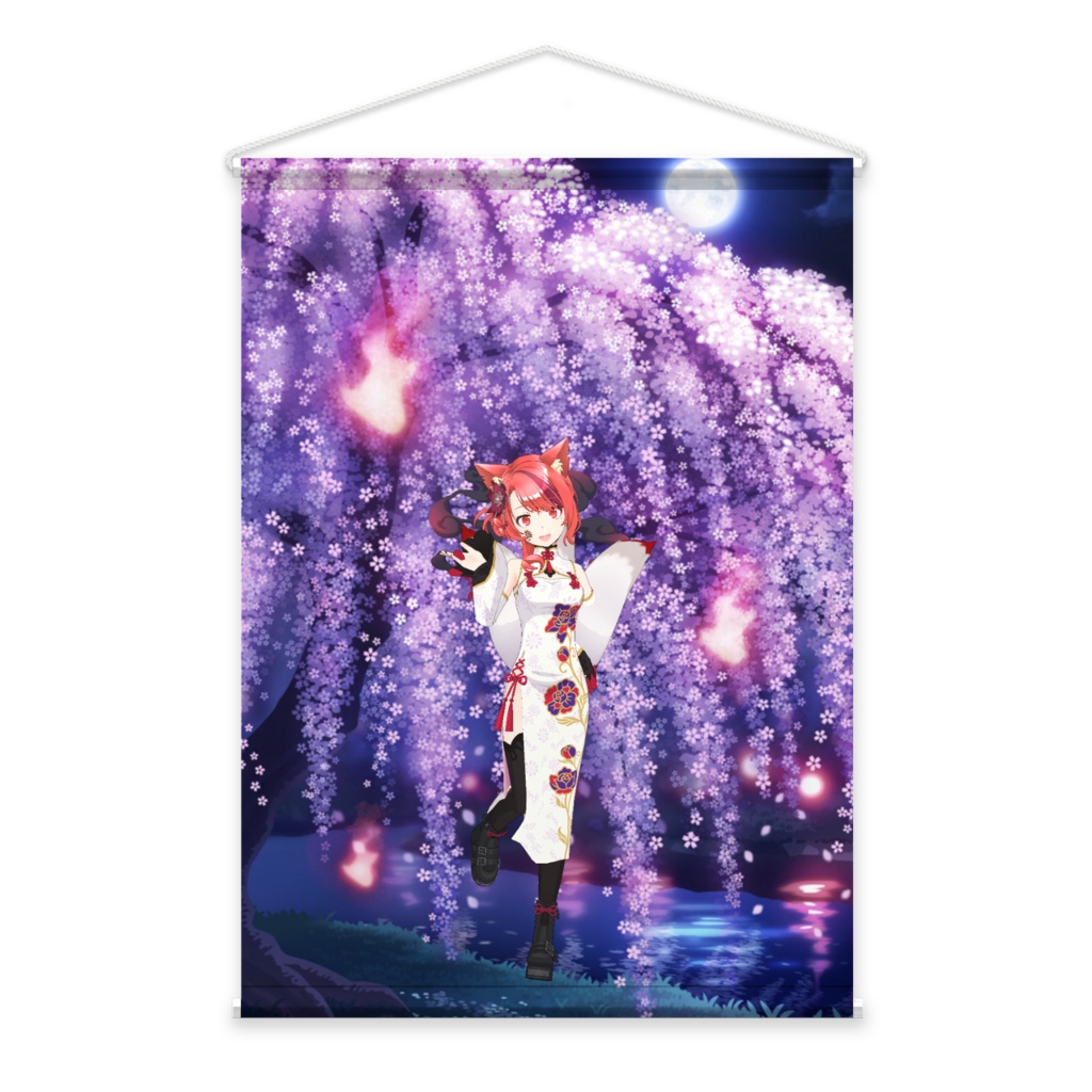 【神咲 雫】3月生誕祭記念日-タペストリー-G0624