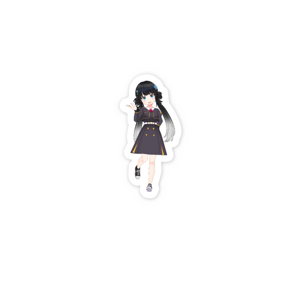 【如月乃音(のん)】3月生誕祭記念日-スマホステッカー-G0619
