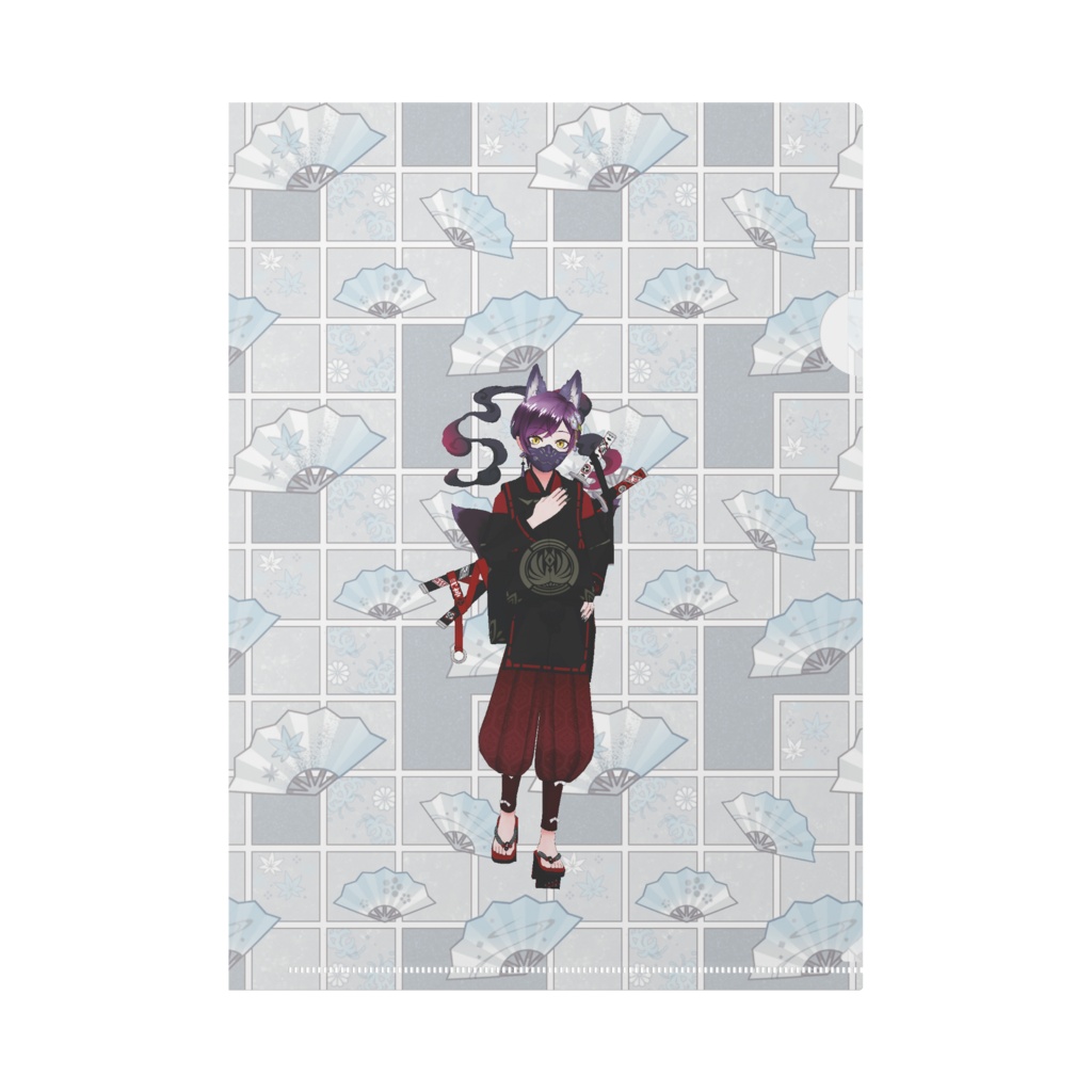 【紫葵】3月生誕祭記念日-クリアファイル-G0612