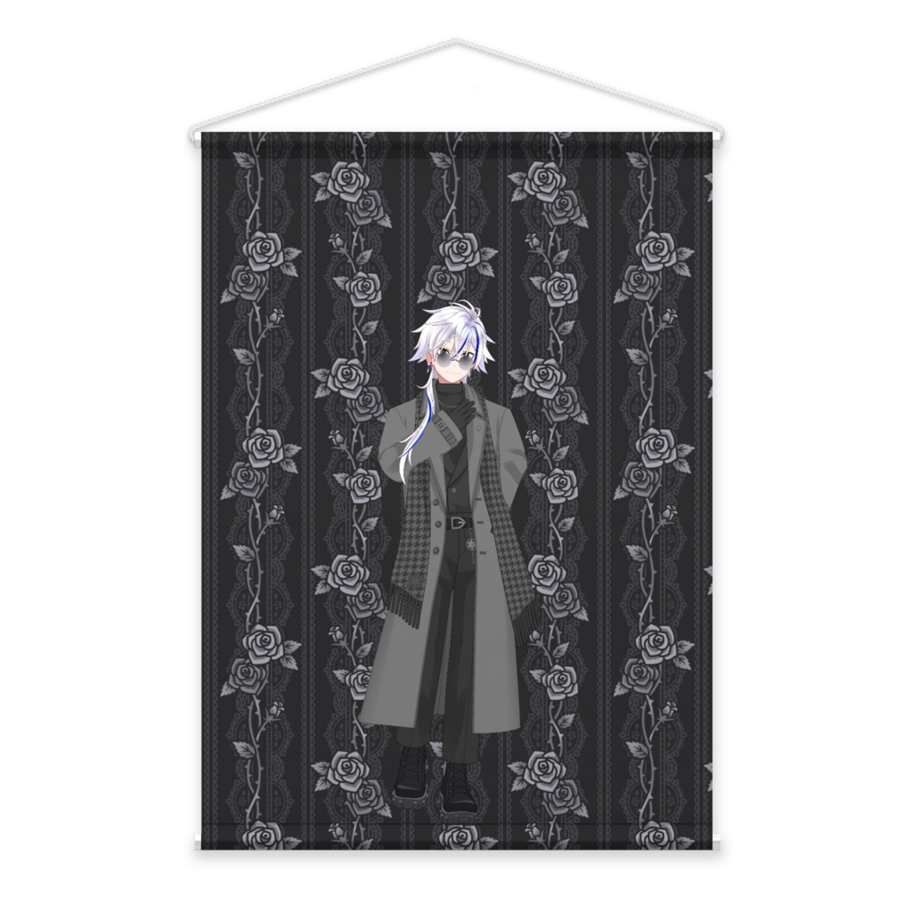 【さかしろ ひさめ】3月生誕祭記念日-タペストリー-G0608