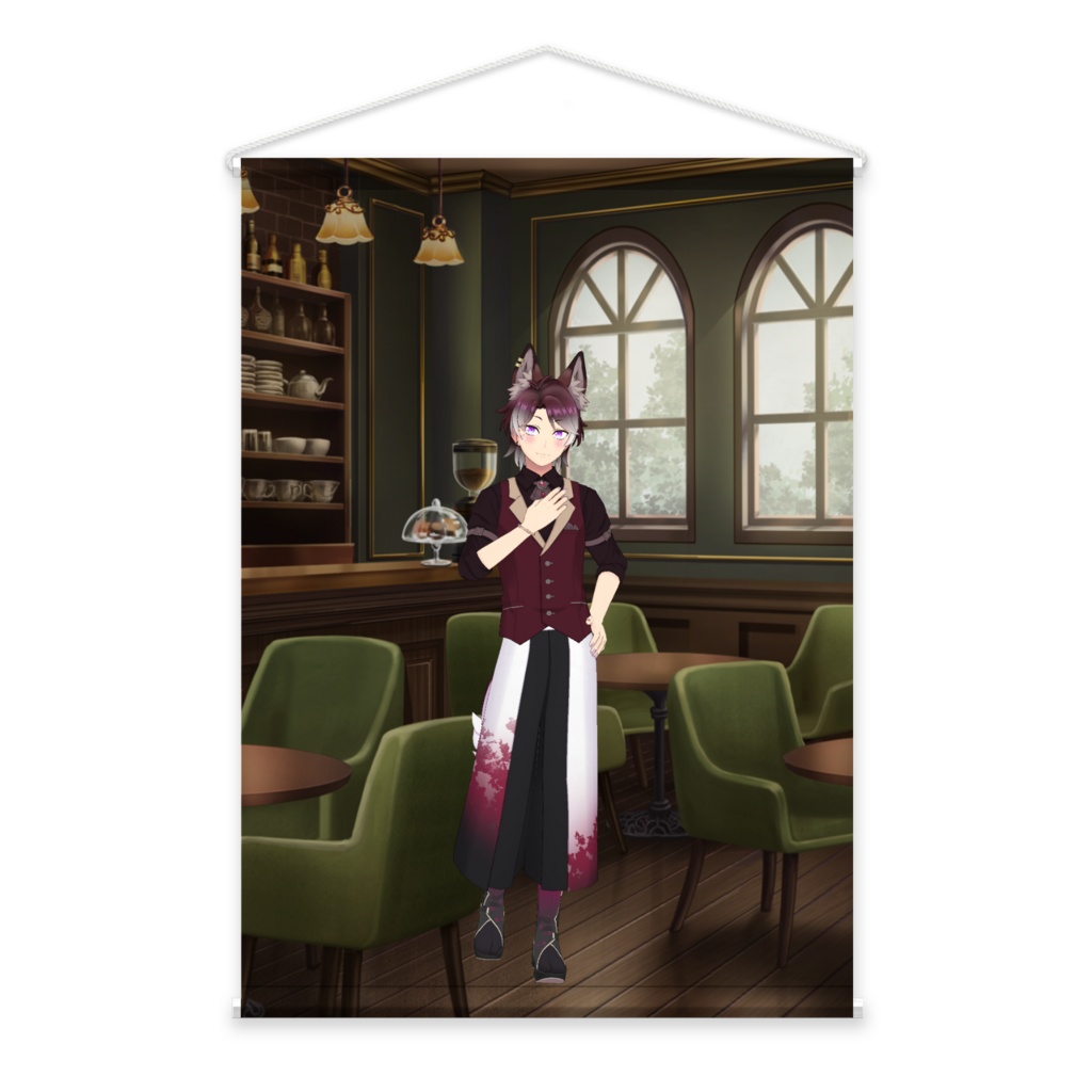 【丸福】3月生誕祭記念日-タペストリー-G0605