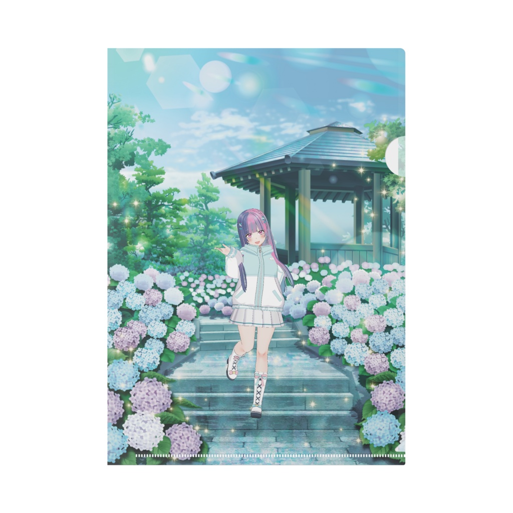 【泡白ラムネ】3月生誕祭記念日-クリアファイル-G0604