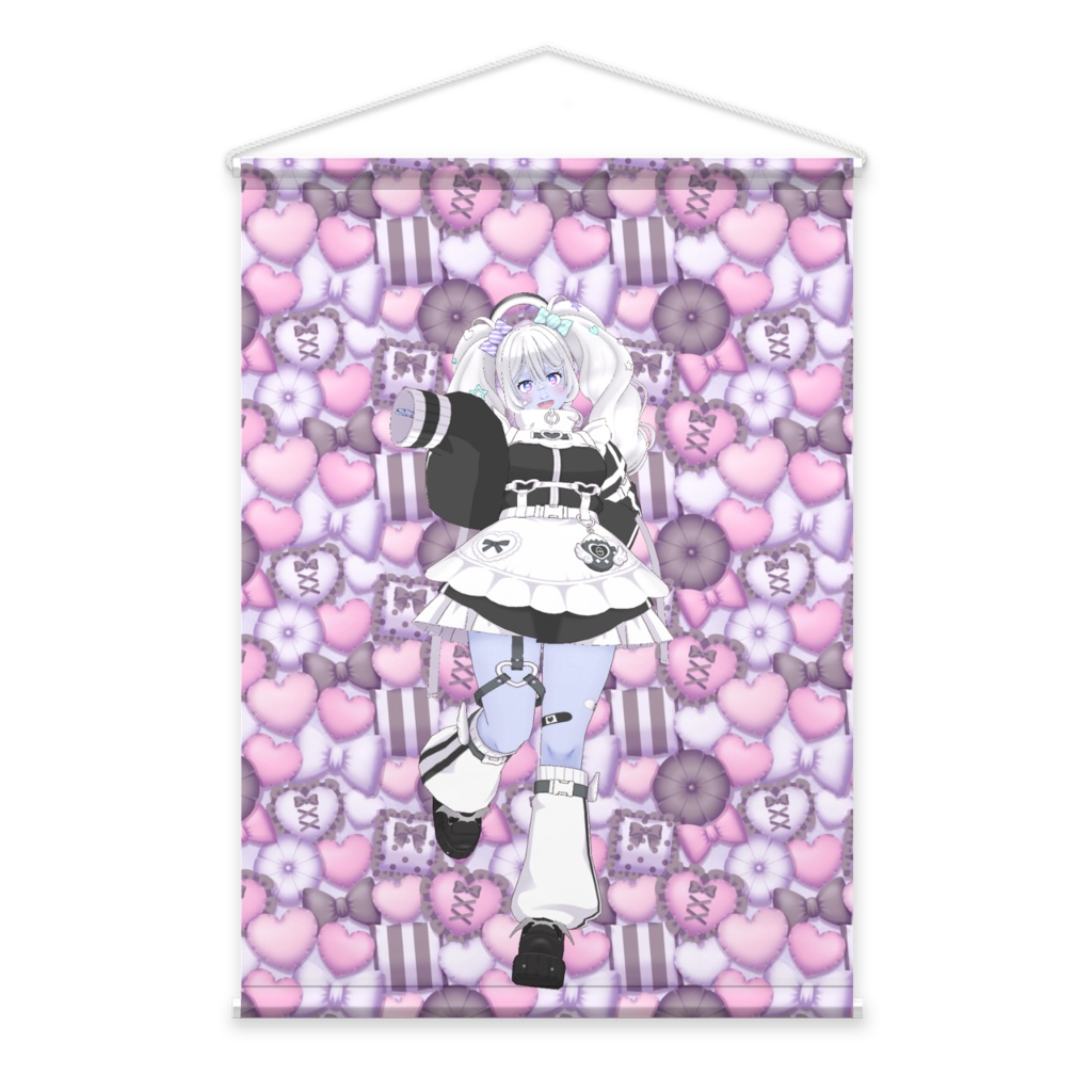 【屈強人妻メイド】3月生誕祭記念日-タペストリー-G0599