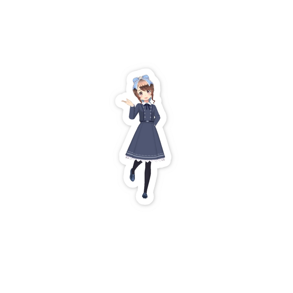 【ちびもぐ】3月生誕祭記念日-スマホステッカー-G0596