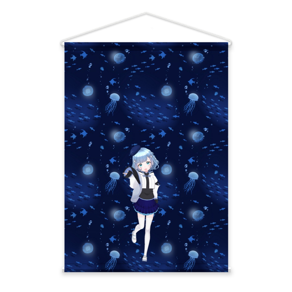 【星海リオ】3月生誕祭記念日-タペストリー-G0594