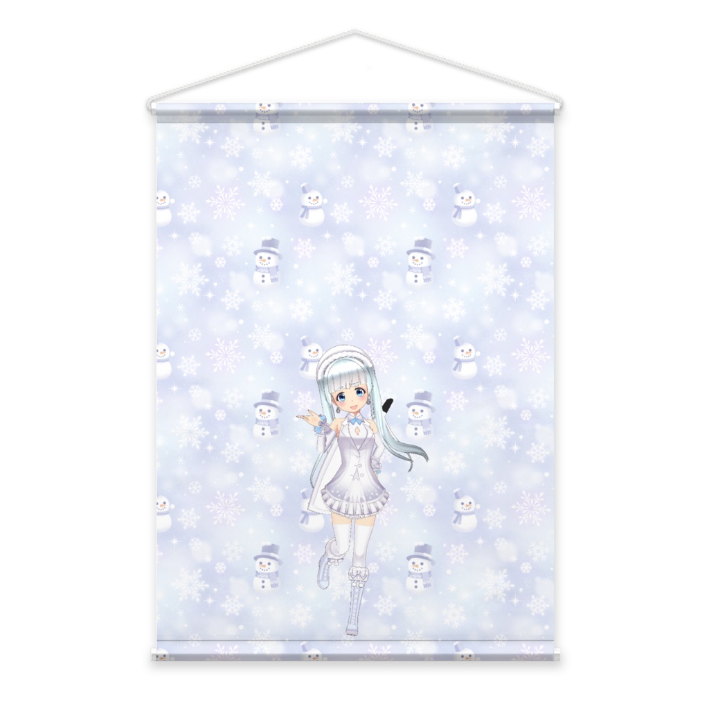 【ちびみく】3月生誕祭記念日-タペストリー-G0592