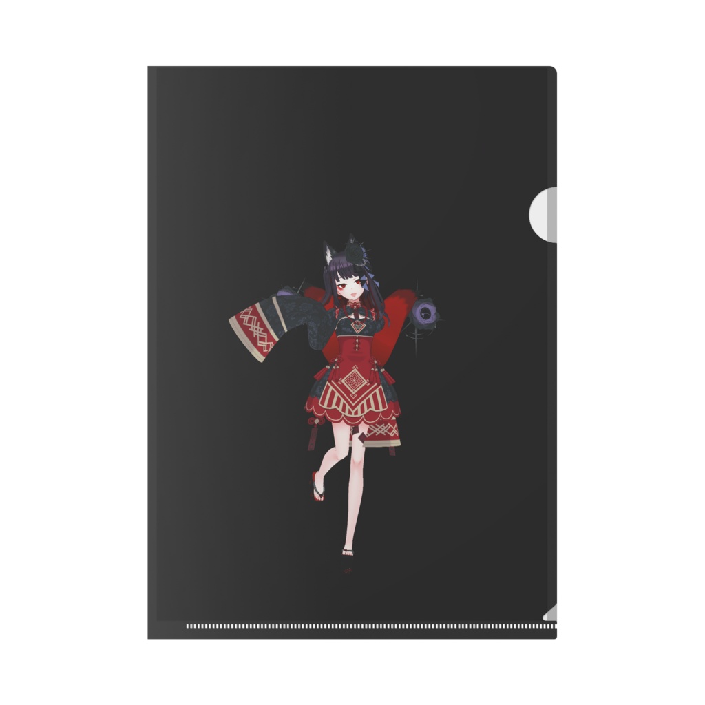 【月篠 鈴】3月生誕祭記念日-クリアファイル-G0590