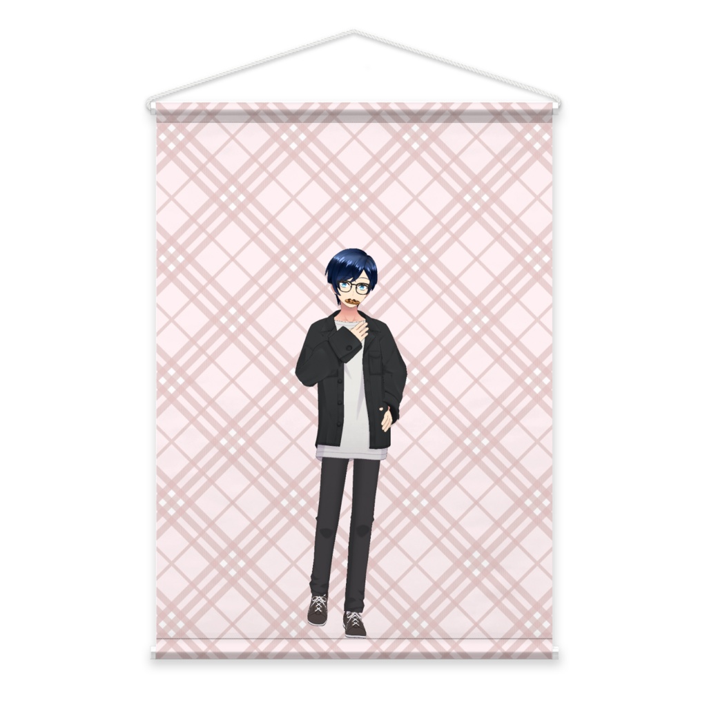 【しそ餃子】3月生誕祭記念日-タペストリー-G0589