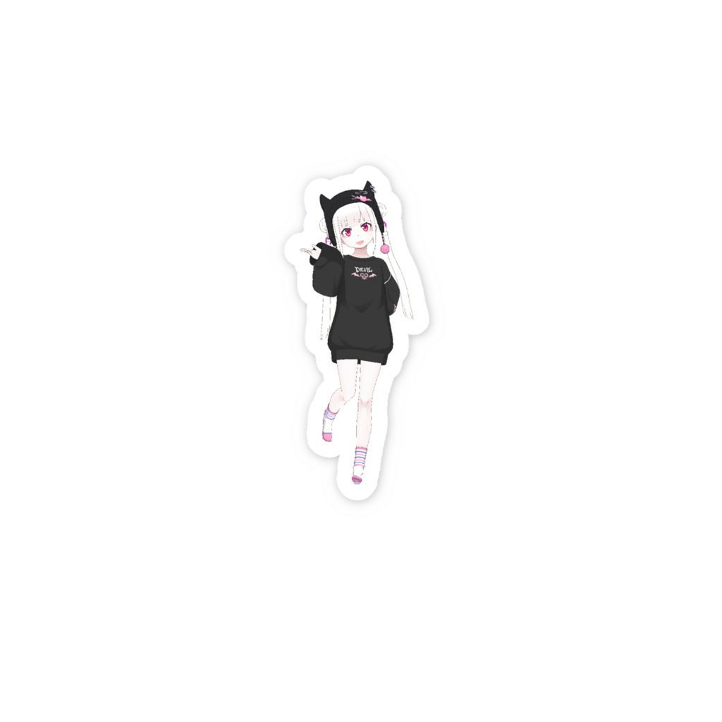 【ゆの】3月生誕祭記念日-スマホステッカー-G0588