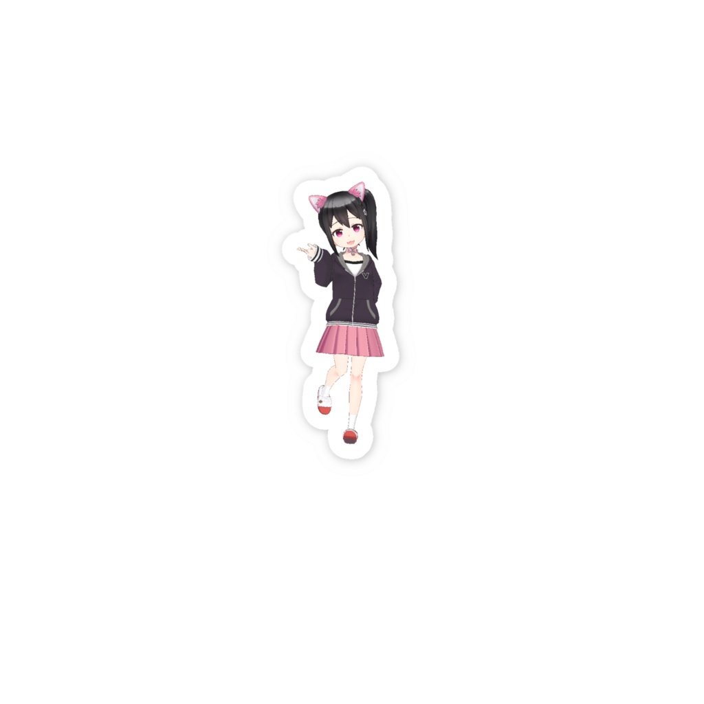 【鈴藍 椿】3月生誕祭記念日-スマホステッカー-G0586