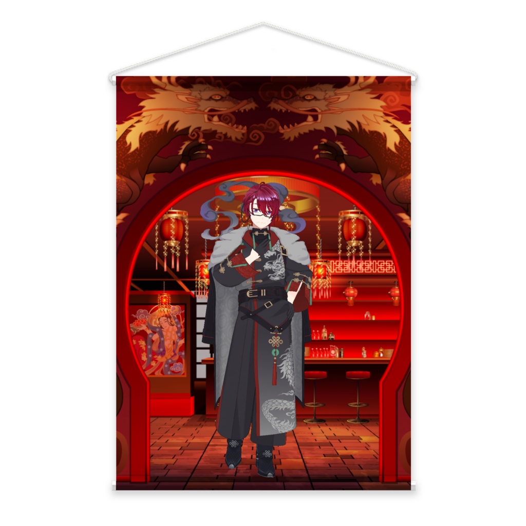 【カルマ】3月生誕祭記念日-タペストリー-G0585