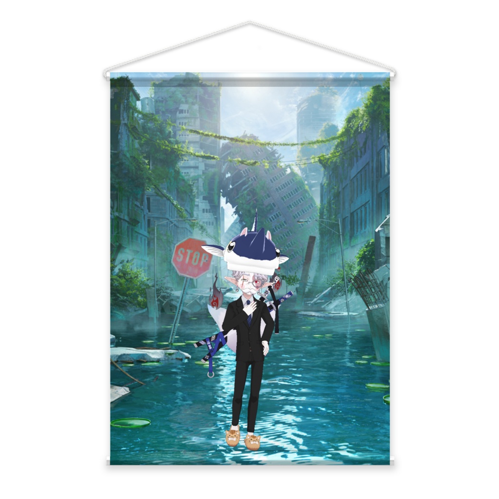 【papalon】3月生誕祭記念日-タペストリー-G0577