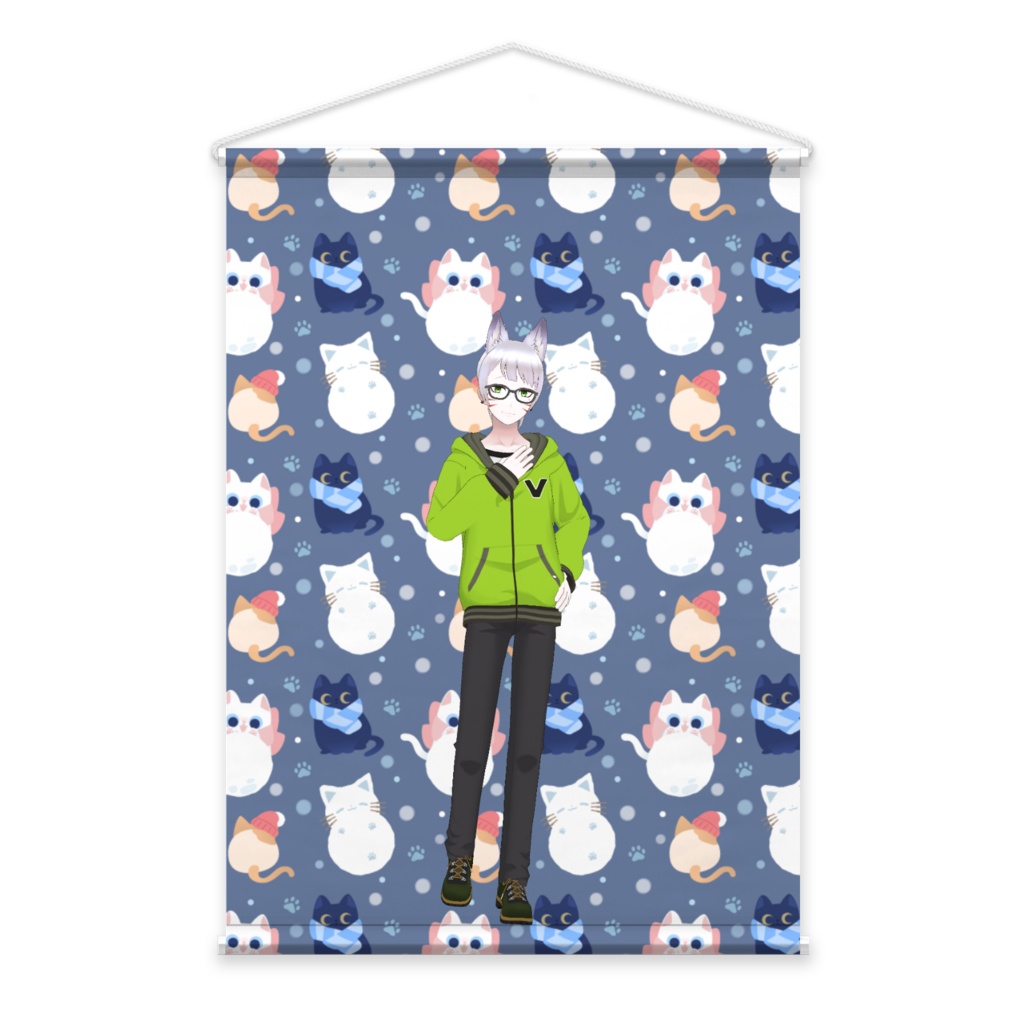 【妖狐語】3月生誕祭記念日-タペストリー-G0576