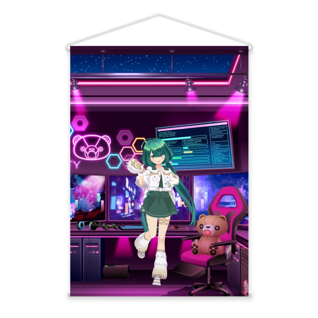 【りあと】3月生誕祭記念日-タペストリー-G0569