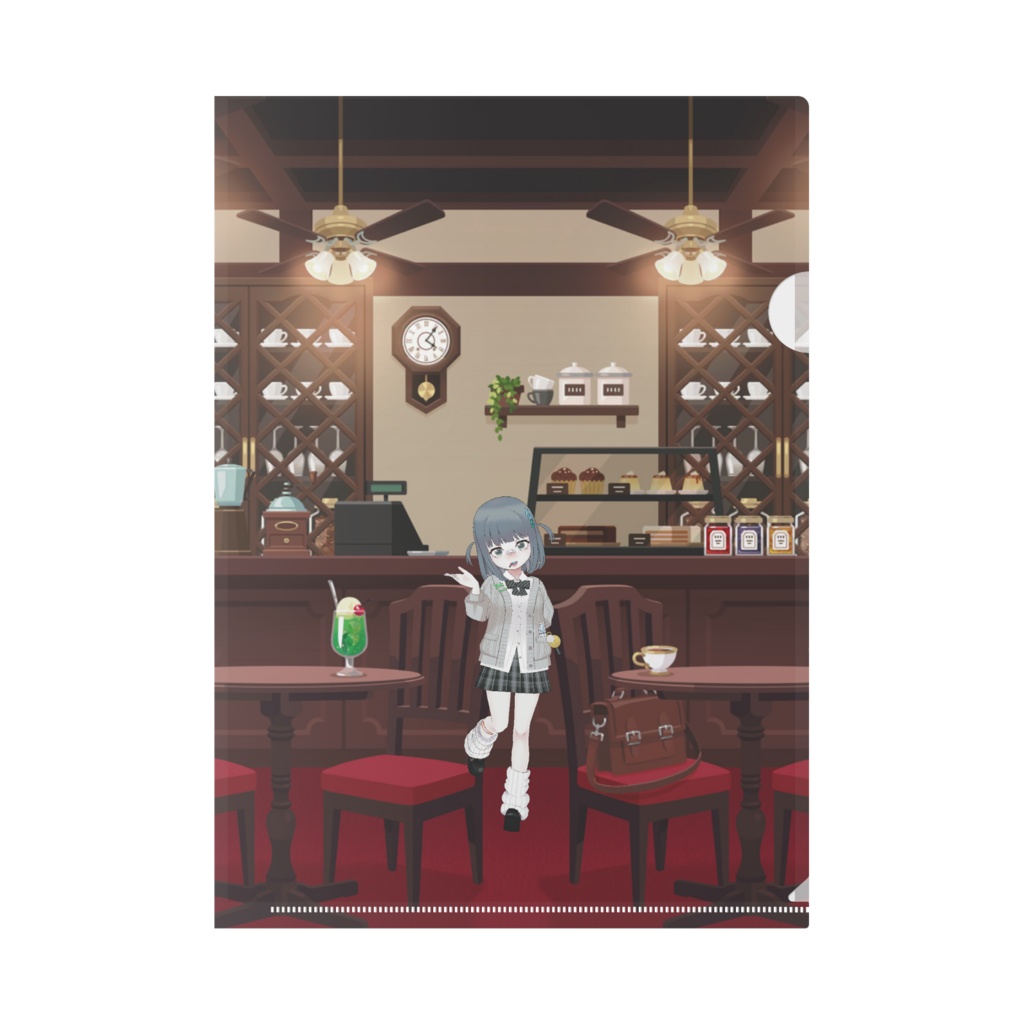 【無馬まよい】3月生誕祭記念日-クリアファイル-G0565