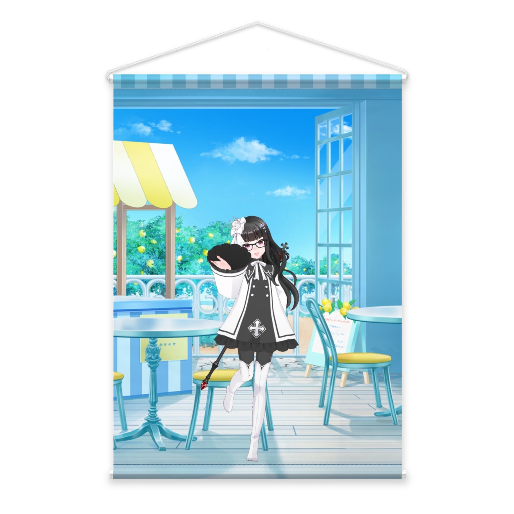 【森山】3月生誕祭記念日-タペストリー-G0564