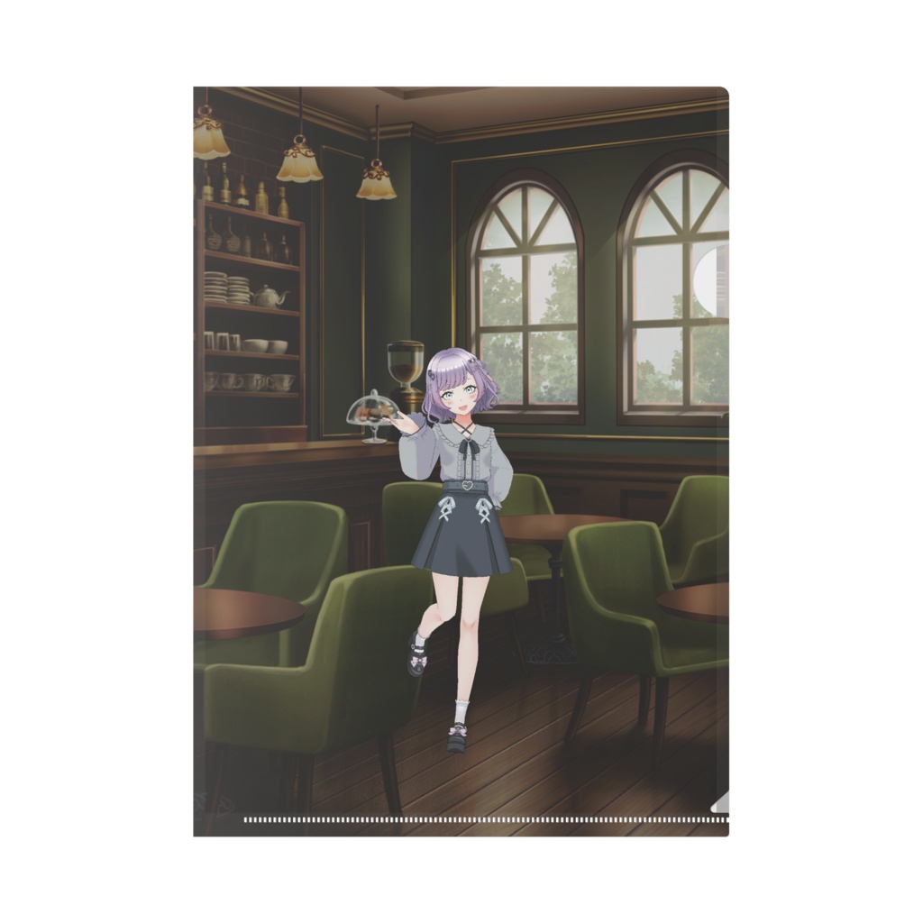 【紫ノ宮ケイ】3月生誕祭記念日-クリアファイル-G0549